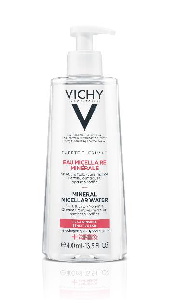 Vichy Pureté thermale Minerální micelární voda pro citlivou pleť 400 ml