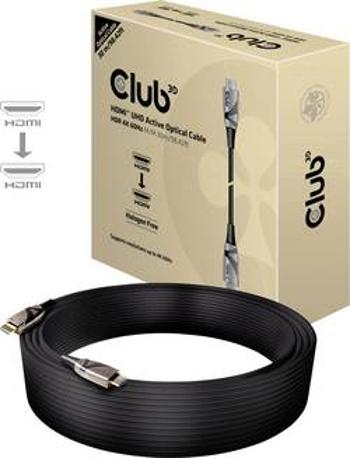 HDMI kabel club3D [1x HDMI zástrčka - 1x HDMI zástrčka] černá 30.00 m