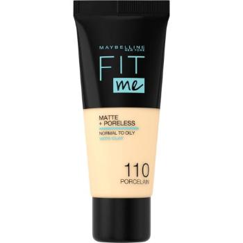 Maybelline Fit Me! Matte + Poreless 30 ml make-up pro ženy 110 Porcelain