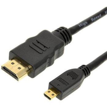 ROLINE HDMI High Speed s Ethernetem, propojovací, (HDMI M <-> HDMI M micro) 2m (11925582)