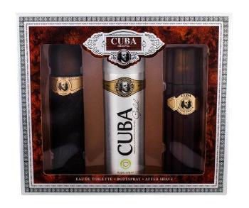 Cuba Gold EDT 100 ml + AS 100 ml + DEO ve spreji 200 ml, 100ml