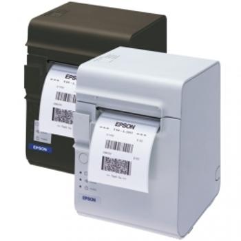 Epson TM-L90LF C31C412681 8 dots/mm (203 dpi), linerless, USB, Ethernet, black pokladní tiskárna