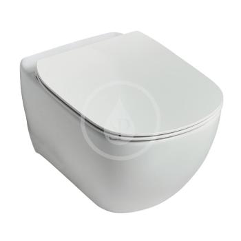 IDEAL STANDARD Tesi Závěsné WC se sedátkem SoftClose, AquaBlade, matná bílá T3546V1