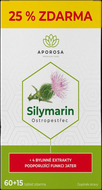 Aporosa Prémiový Ostropestřec (Silymarin 200 mg) 75 tablet