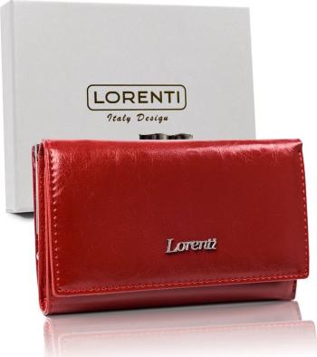 LORENTI ČERVENÁ DÁMSKÁ KOŽENÁ PENĚŽENKA S008 55020-BPR-2760 RED Velikost: ONE SIZE