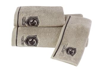 Dárkové balení ručníků a osušky LUXURY, 3 ks Béžová