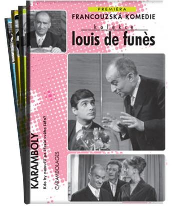 Louis de Funes - kolekce (4 DVD)