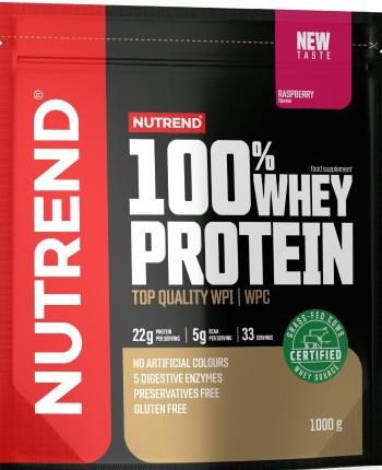 Nutrend 100% Whey Protein malina 1000 g