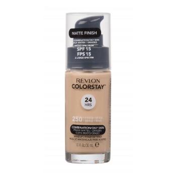 Revlon Colorstay Combination Oily Skin SPF15 30 ml make-up pro ženy 250 Fresh Beige na smíšenou pleť; na mastnou pleť; na problematickou pleť s akné