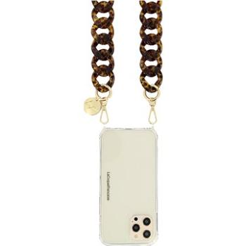 La Coque Francaise Alice phone chain brown flake  (LE265190)