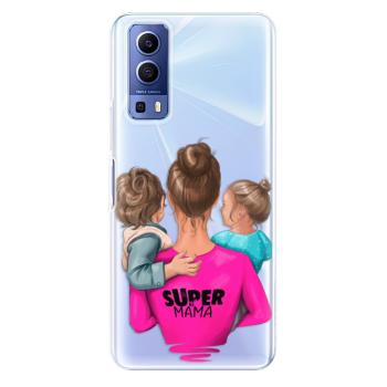 Odolné silikonové pouzdro iSaprio - Super Mama - Boy and Girl - Vivo Y52 5G