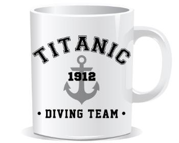 Hrnek Premium TITANIC DIVING TEAM