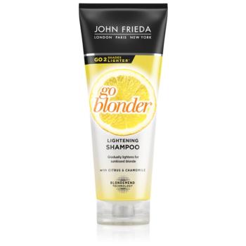 John Frieda Sheer Blonde Go Blonder zesvětlující šampon pro blond vlasy 250 ml