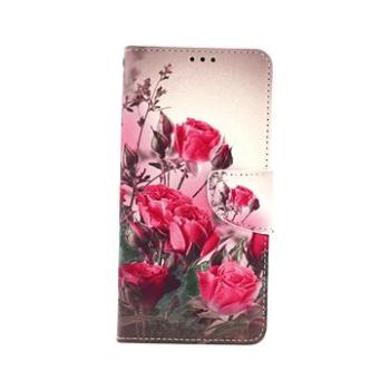 TopQ Samsung A22 knížkové Romantické růže 66185 (Sun-66185)