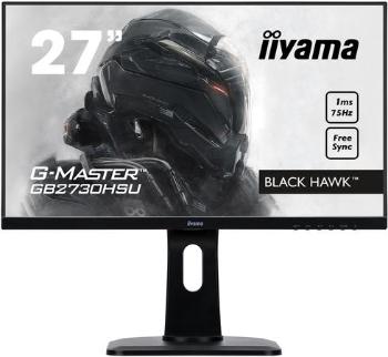 27" iiyama G-Master GB2730HSU-B1 - TN,FullHD,1ms,300cd/m2, 1000:1,16:9,HDMI,DP,VGA,repro,pivot,výška, GB2730HSU-B1