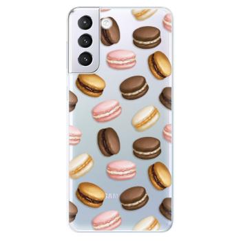 Odolné silikonové pouzdro iSaprio - Macaron Pattern - Samsung Galaxy S21+