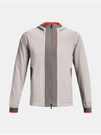 Bunda Under Armour UA RUSH LEGACY WINDBREAKER- šedá