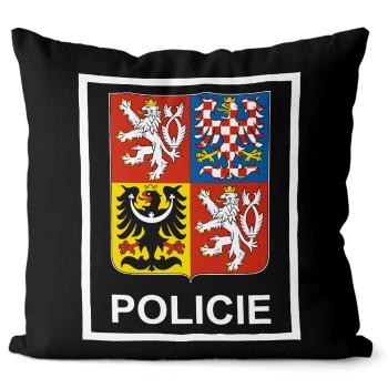 Polštář Policejní erb (Velikost: 55 x 55 cm)