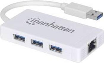 Síťový adaptér 1 GBit/s Manhattan 507578 USB 3.2 Gen 1 (USB 3.0)