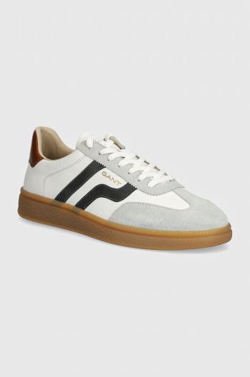 Kožené sneakers boty Gant Cuzmo bílá barva, 29631642 G247