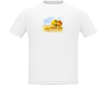 Pánské tričko Classic Heavy Podzimní krajina