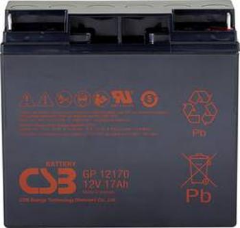 Olověný akumulátor CSB Battery GP 12170 Standby USV GP12170I1, 17 Ah, 12 V