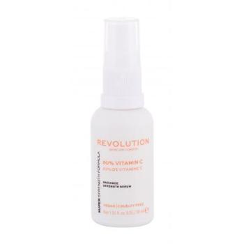 Revolution Skincare Vitamin C 20% Radiance 30 ml pleťové sérum na všechny typy pleti; na pigmentové skvrny; na rozjasnění pleti