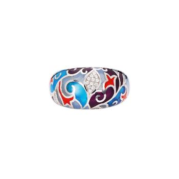Prsten s imitací kamenů / keramika 128-636-0253 58