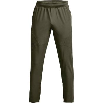 Under Armour UNSTOPPABLE TAPERED PANTS Pánské tepláky, khaki, velikost