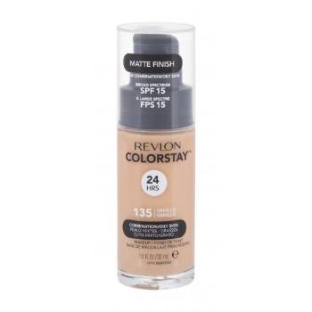 Revlon Colorstay Combination Oily Skin SPF15 30 ml make-up pro ženy 135 Vanilla na smíšenou pleť; na mastnou pleť; na problematickou pleť s akné