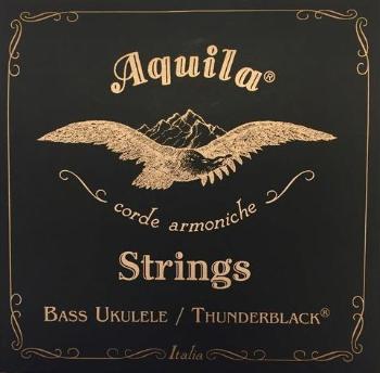 Aquila 140U - Thunderblack, Bass Ukulele, 4-String
