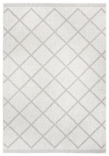 NORTHRUGS - Hanse Home koberce Kusový koberec Twin Supreme 105430 Corsica Linen - 200x290 cm Bílá