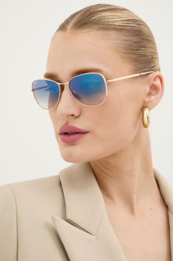 Sluneční brýle Ray-Ban zlatá barva, 0RB3733