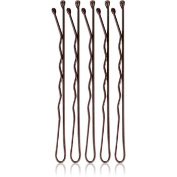 Brushworks Bobby Pins pinetky do vlasů odstín Brown 50 ks