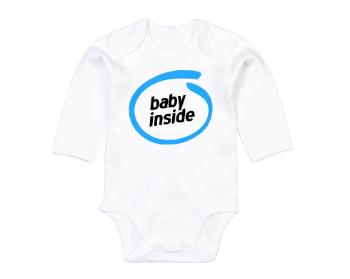 Dětské body dlouhý rukáv BIO Baby Inside