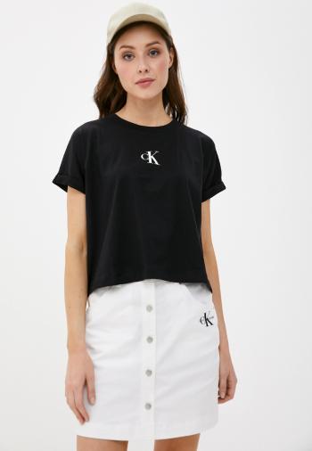 Calvin Klein Calvin Klein Jeans dámské černé tričko URBAN LOGO TEE