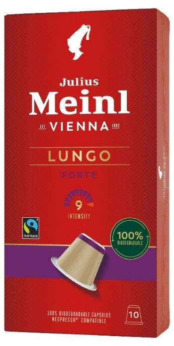 Julius Meinl Kompostovatelné kapsle Lungo Forte 10 kapslí