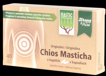 Masticlife Čistý prášek z chioské Mastichy 40 kapslí