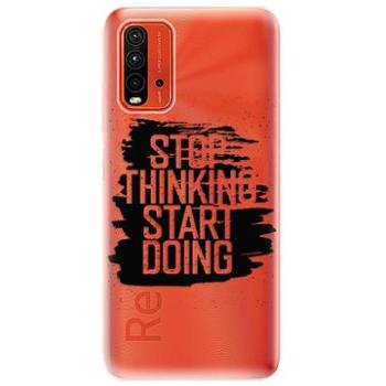 iSaprio Start Doing - black pro Xiaomi Redmi 9T (stadob-TPU3-Rmi9T)