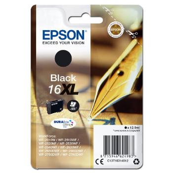 EPSON T1631 (C13T16314012) - originální cartridge, černá, 12,9ml