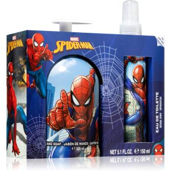 Air Val Spiderman Hand Soap & Eau deToilette Natural Spray dárková sada pro děti