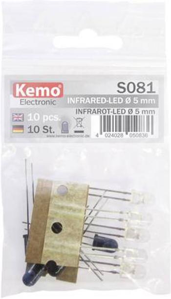 Sada LED Kemo, S081, 870 nm, 5 mm