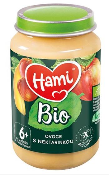 Hami BIO ovocný příkrm Ovoce s nektarinkou, 6+ 190 g