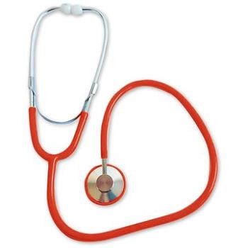 Sundo Stetoskop / Fonendoskop pro zdravotnický personál, červený (S-56040)