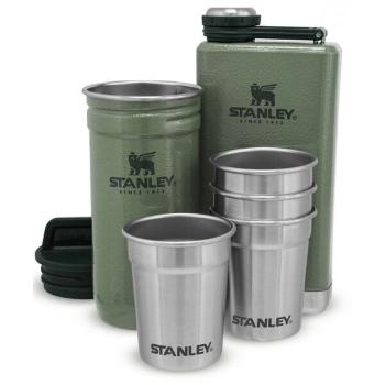 STANLEY ADVENTURE SERIES 250ml Placatka + panáky, zelená, velikost UNI