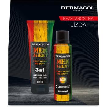 Dermacol Men Agent Don´t Worry Be Happy dárková sada (na tělo) pro muže