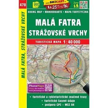 Malá Fatra, Strážovské vrchy 1:40 000: 478 (978-80-7224-759-2)