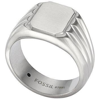 Fossil Masivní pánský ocelový prsten JF04467040 66 mm