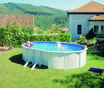 Bazén Planet Pool Classic WHITE/Blue – samotný bazén 535x300x120 cm vč. skimmeru