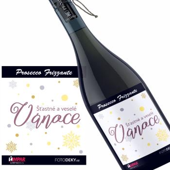 Víno Šťastné a veselé Vánoce (Druh Vína: prosecco)